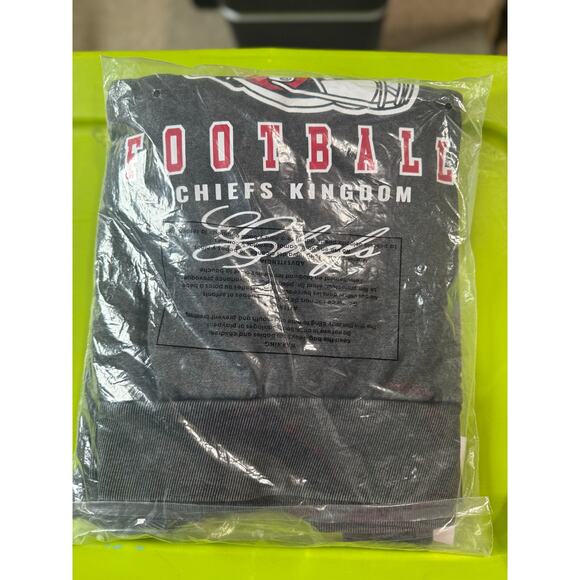 NWT Gameday Couture Vintage Wash Oversized Kansas City Crewneck Size M - Picture 5 of 5